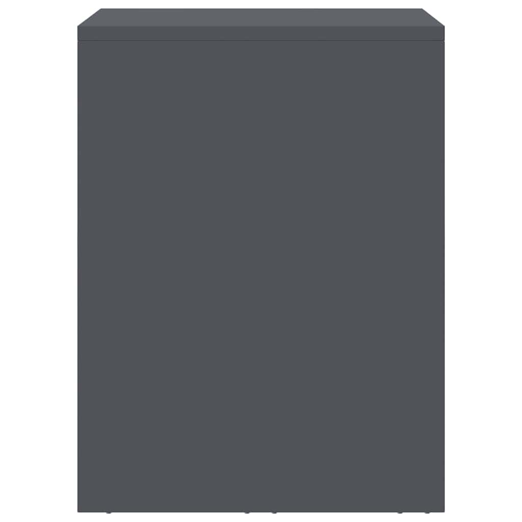 Fali szekrény a garázsba antracit 60 x 40 x 53 cm