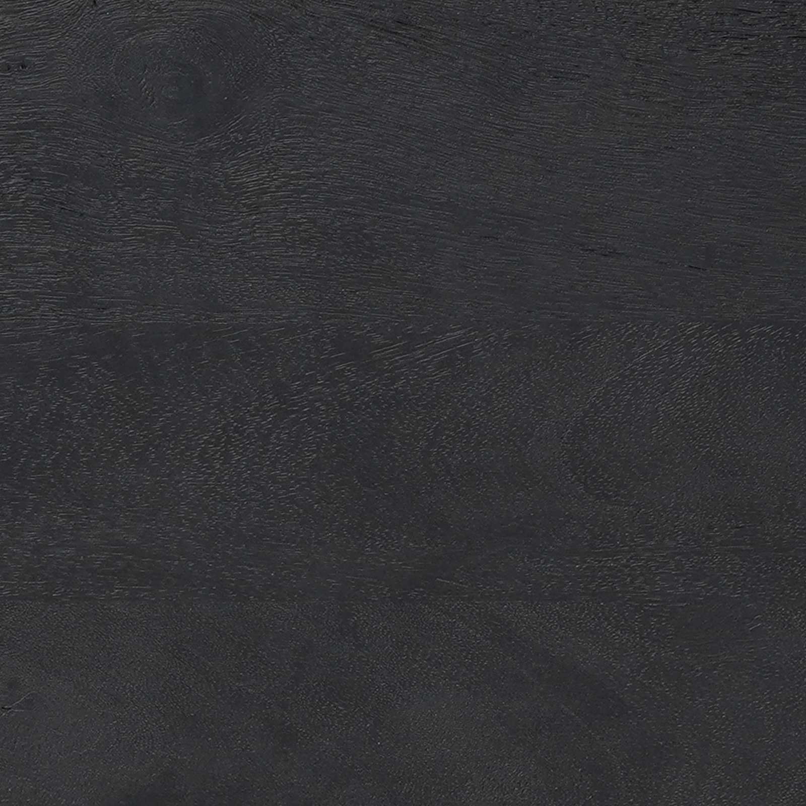 Széf fekete 55 x 30 x 70 cm tömör mangófa és műszaki fa