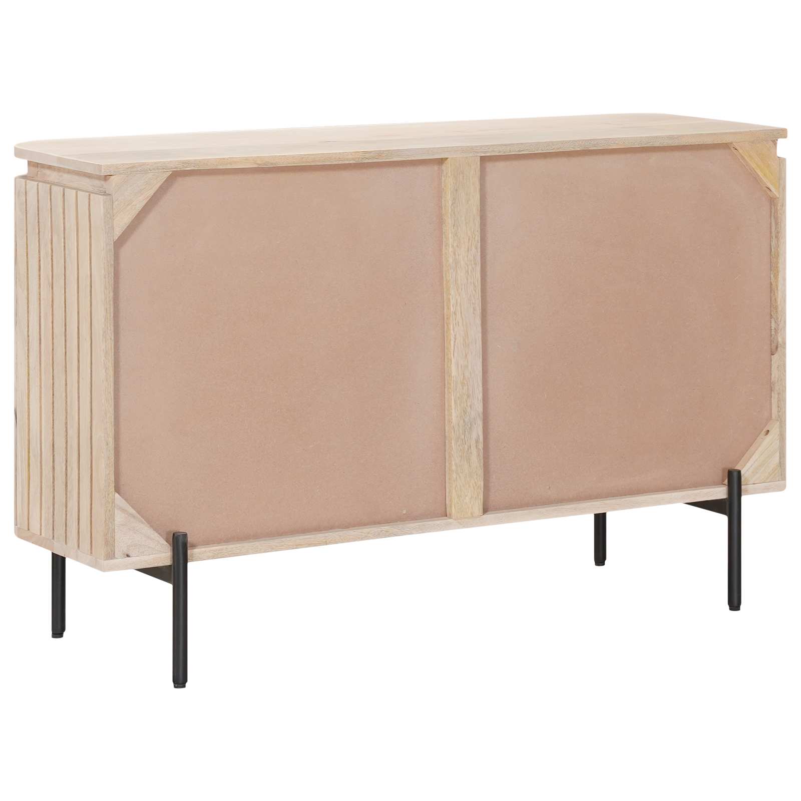 Széf 105 x 30 x 65 cm tömör mangófa és műszaki fa