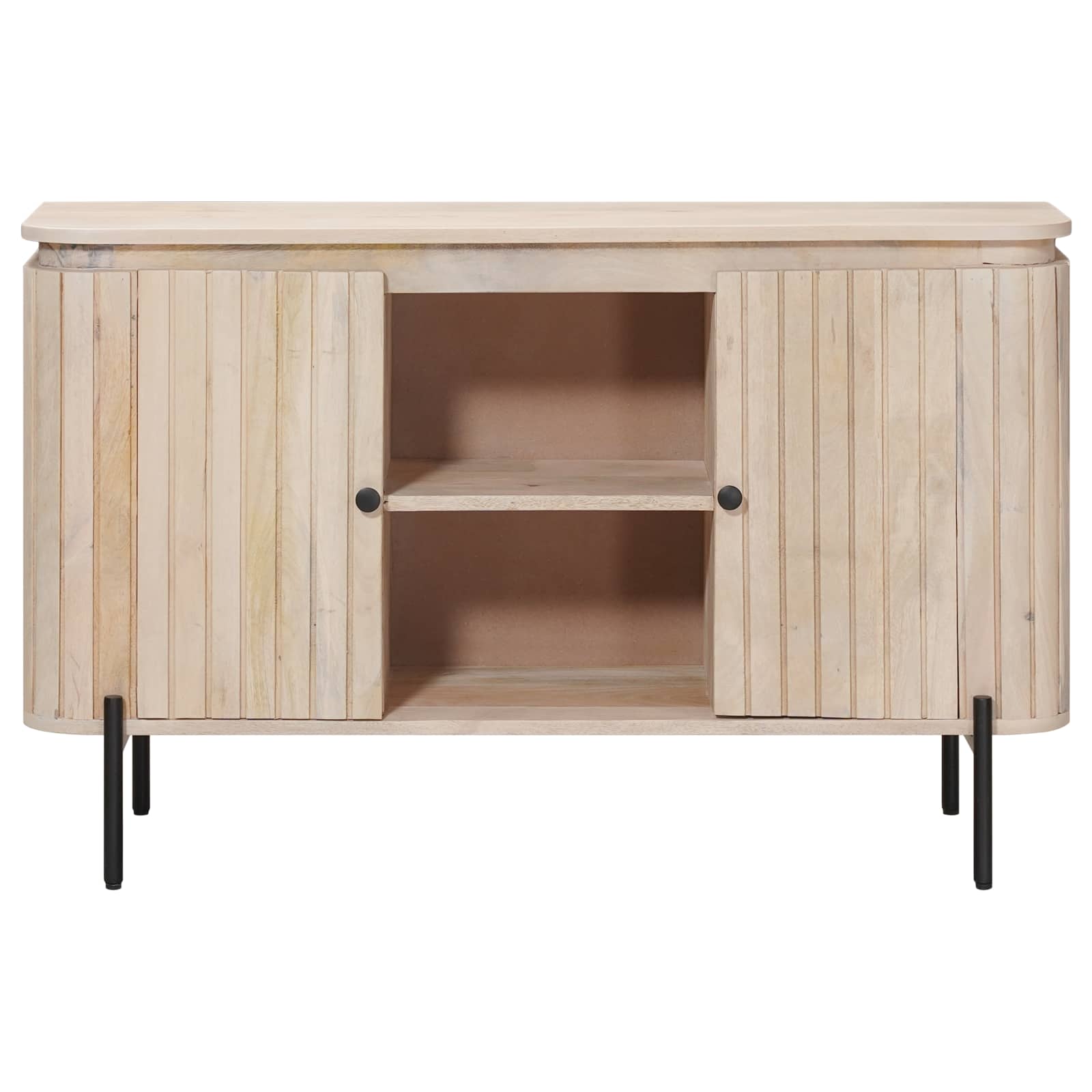 Széf 105 x 30 x 65 cm tömör mangófa és műszaki fa