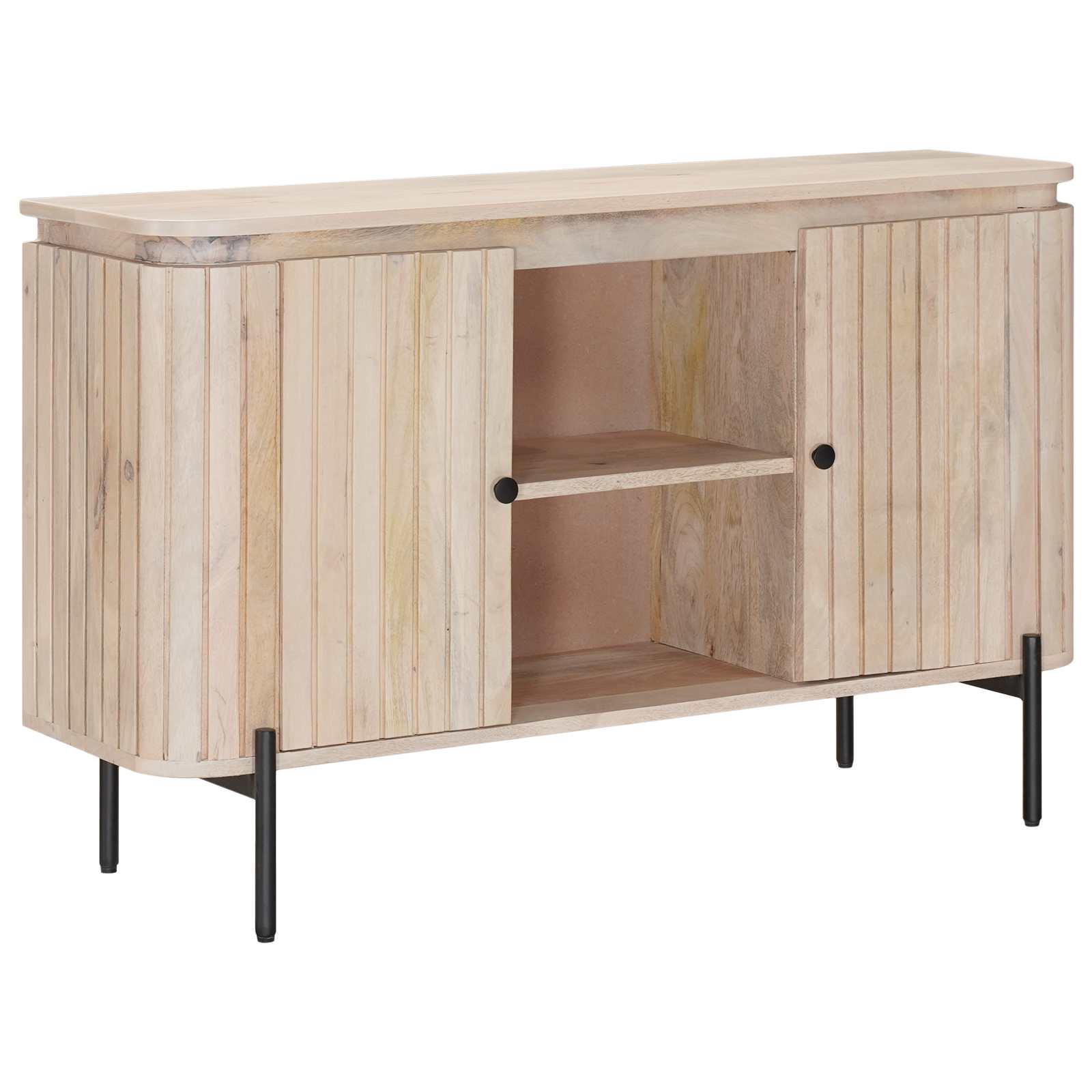 Széf 105 x 30 x 65 cm tömör mangófa és műszaki fa
