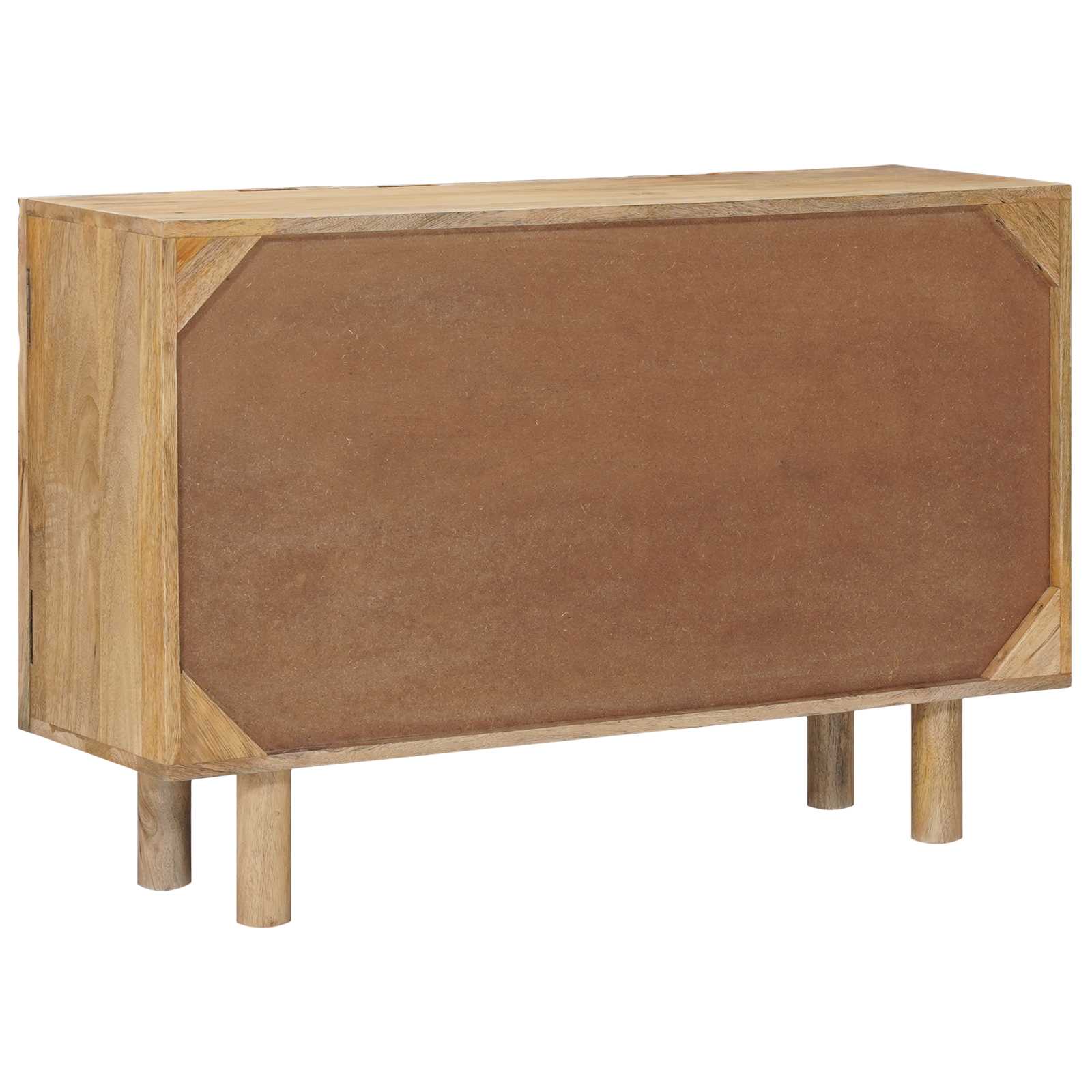 Széf 100 x 30 x 65 cm tömör mangófa és műszaki fa