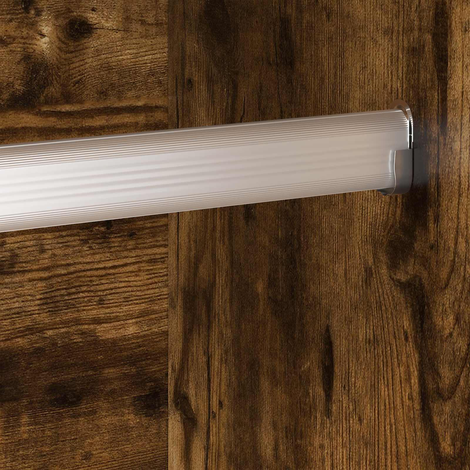 Szekrény tárolóval 2 pcs füstös tölgy 50 x 50 x 200 cm faanyag