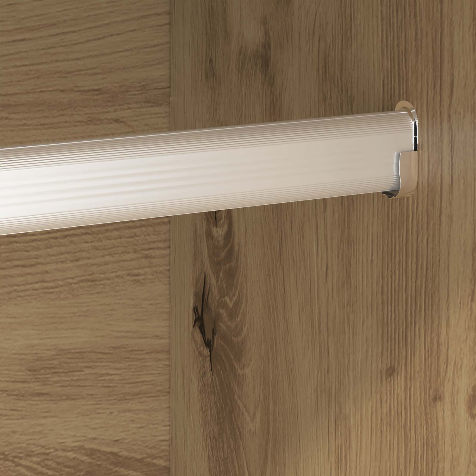 Szekrény tárolóval 2 pcs művészi tölgy 50 x 50 x 200 cm faanyag