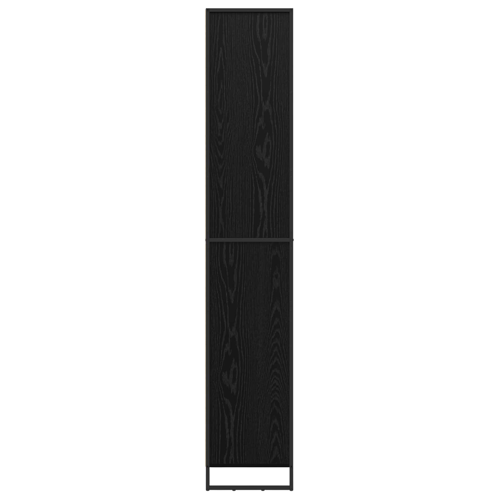 Magas szekrények fekete tölgy 79 x 36 x 200 cm faanyag