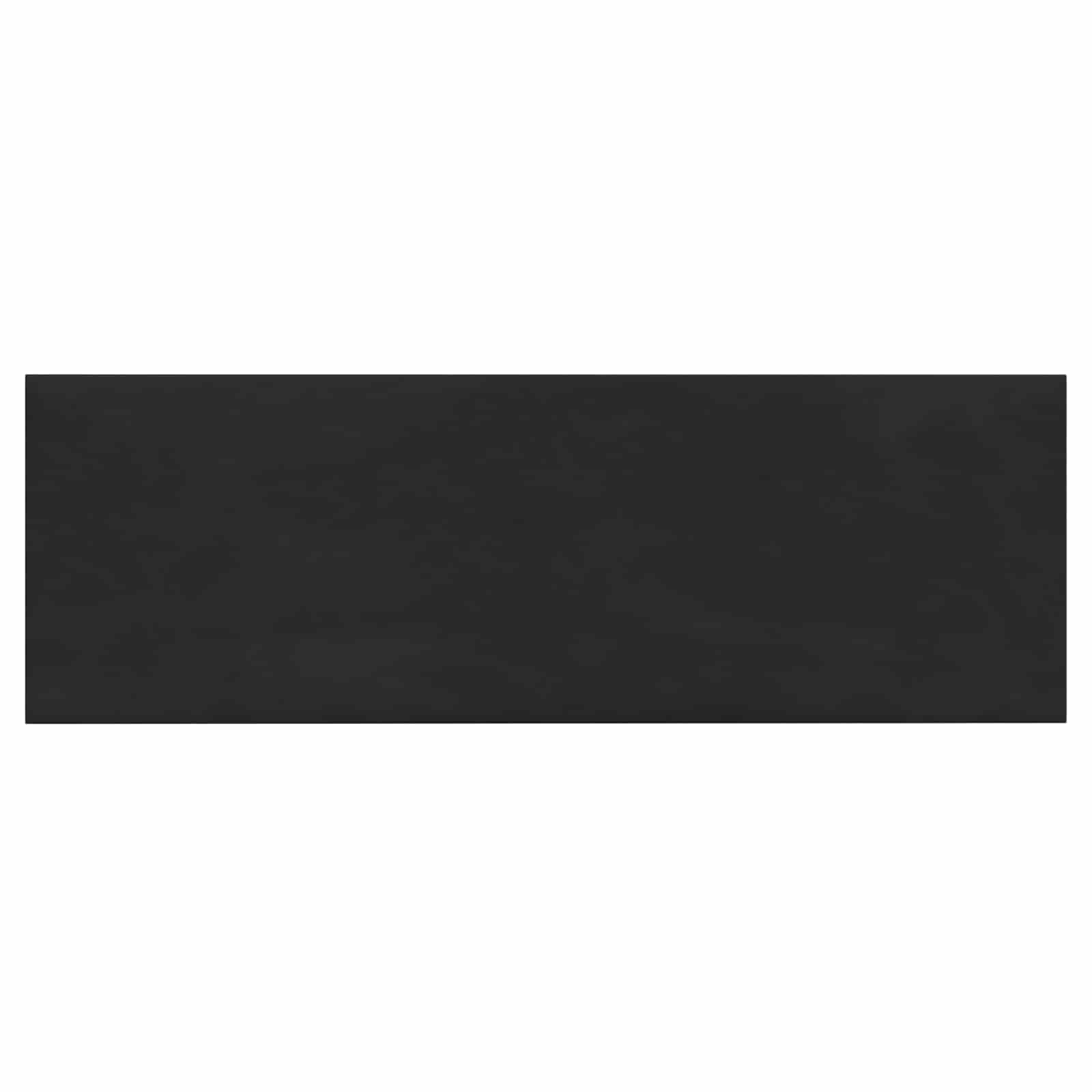 Fali fejtámla 12 pcs fekete 90 x 30 cm bársony