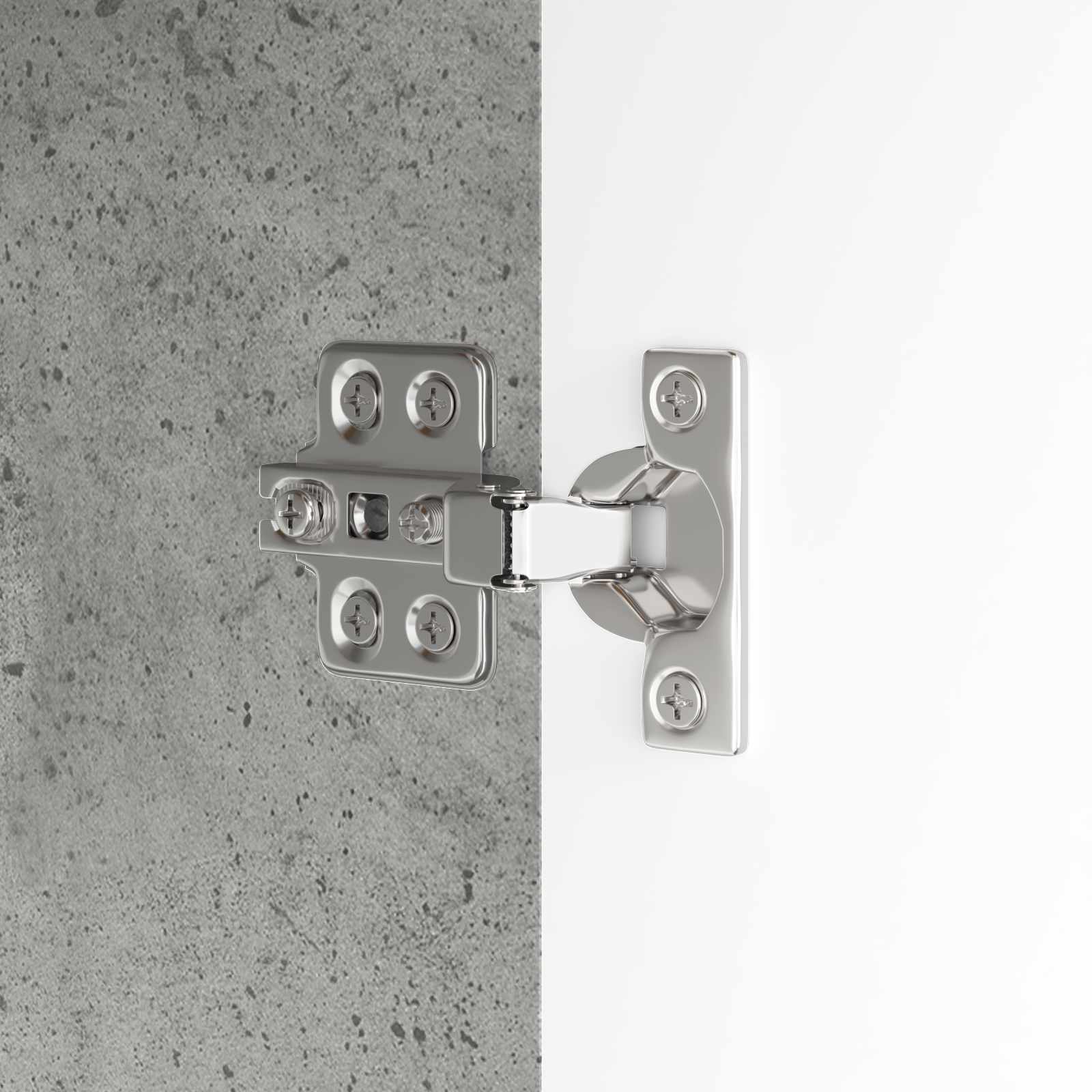 Fürdőszoba mosdószekrény beton szürke 60 x 30 x 60 cm