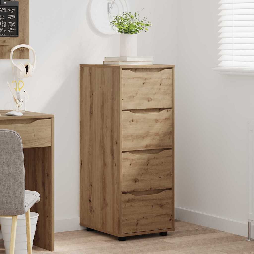 Tárolószekrény artisan tölgy 40 x 48 x 105 cm faanyag