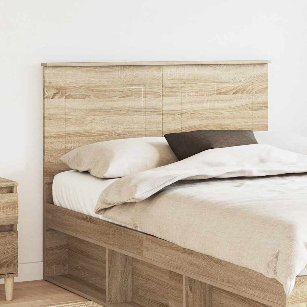 Fejtámla fejtámlával sonoma tölgy 120 cm faanyag