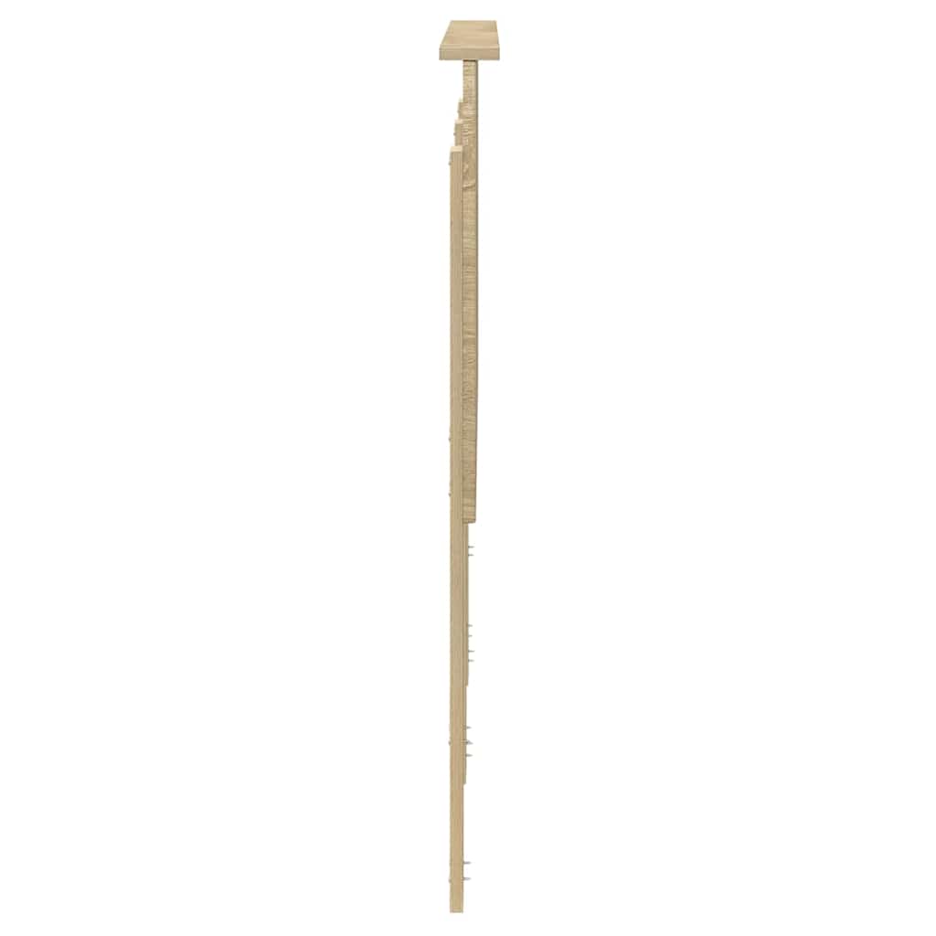 Fejtámla fejtámlával sonoma tölgy 120 cm faanyag