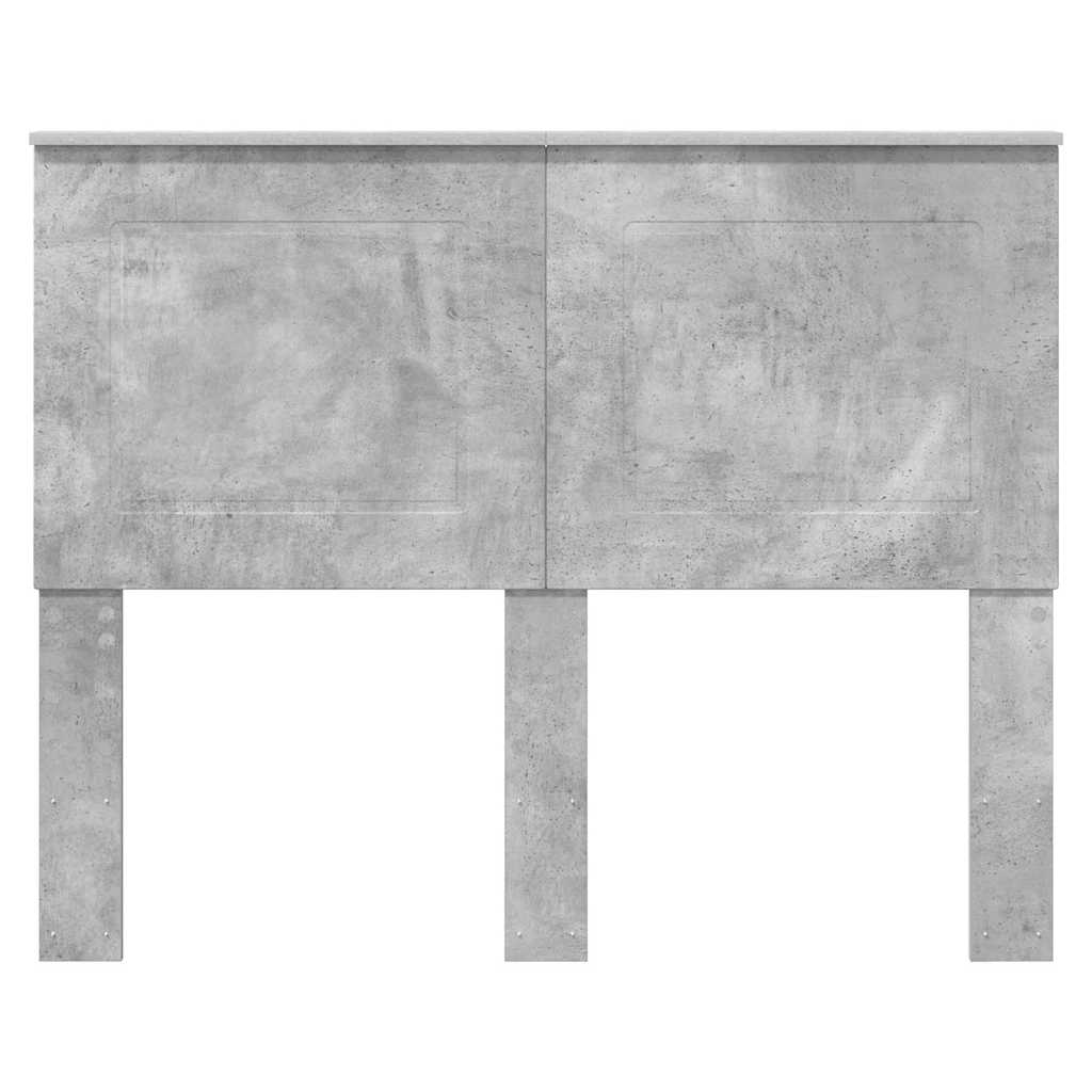 Fejtámla fejtámlával beton szürke 120 cm faanyag