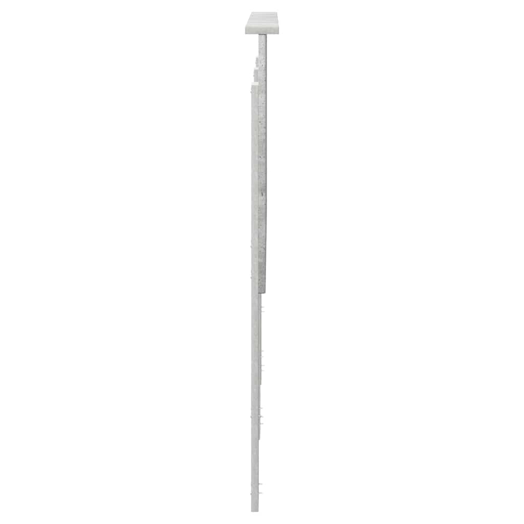 Fejtámla fejtámlával beton szürke 120 cm faanyag