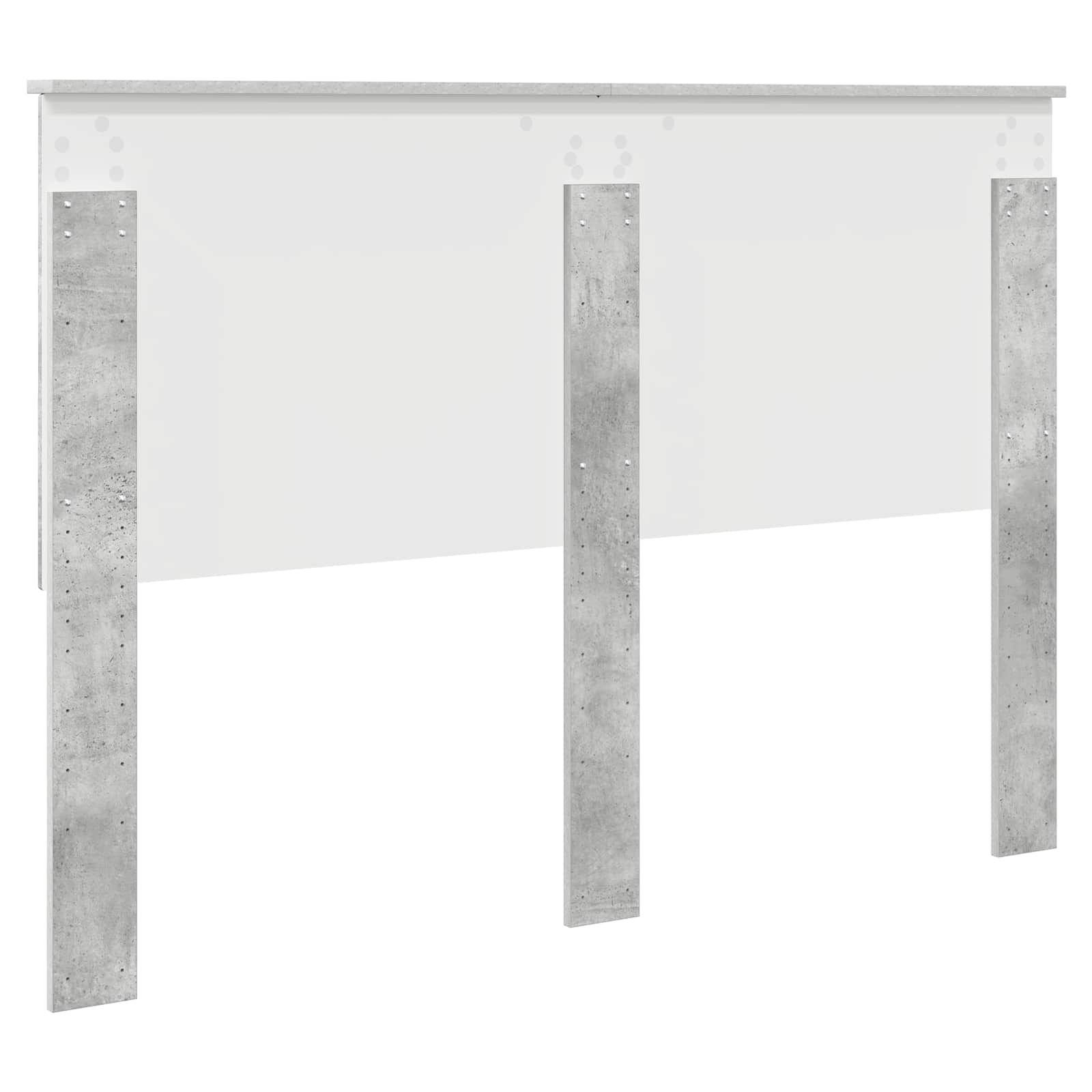 Fejtámla fejtámlával beton szürke 140 cm faanyag