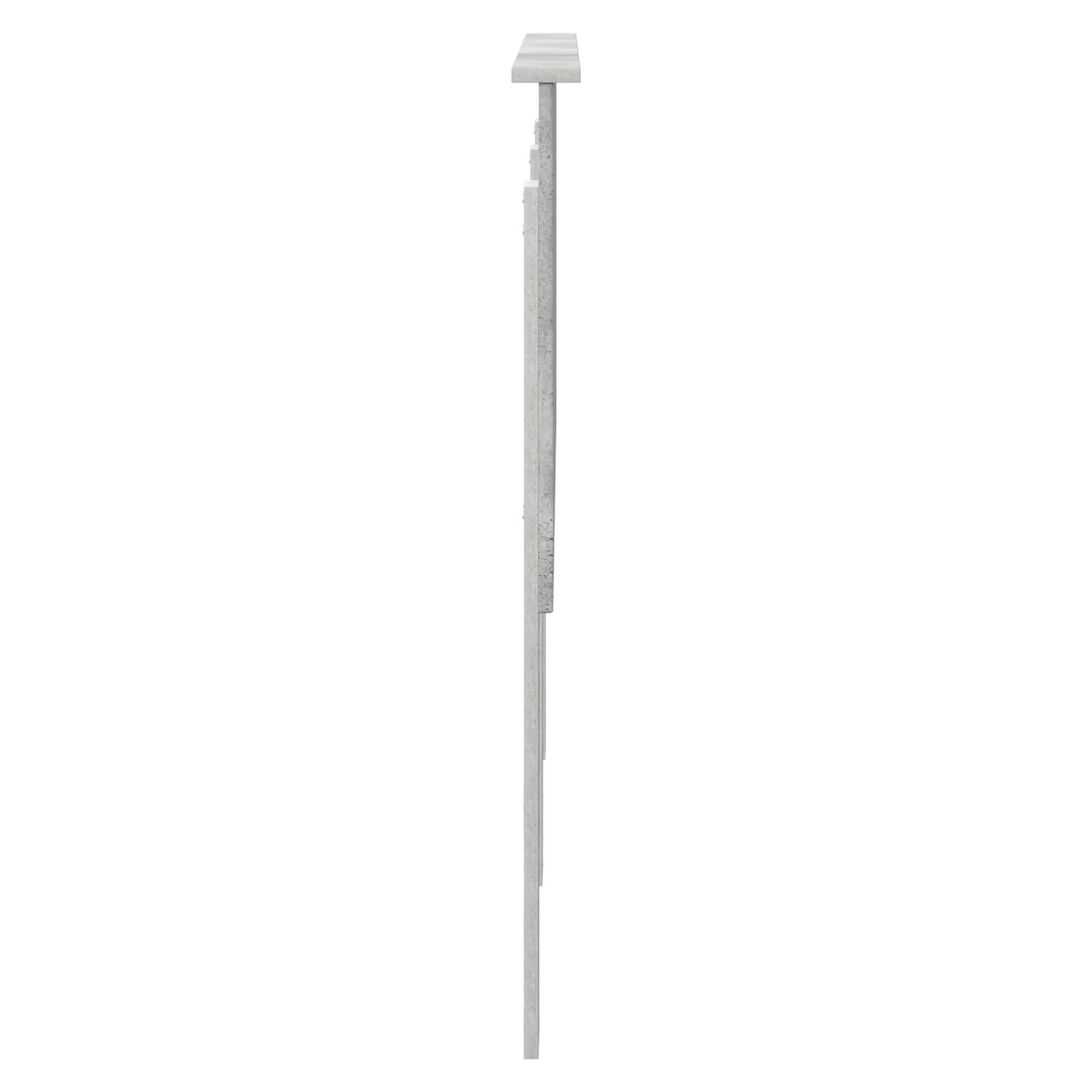 Fejtámla fejtámlával beton szürke 140 cm faanyag