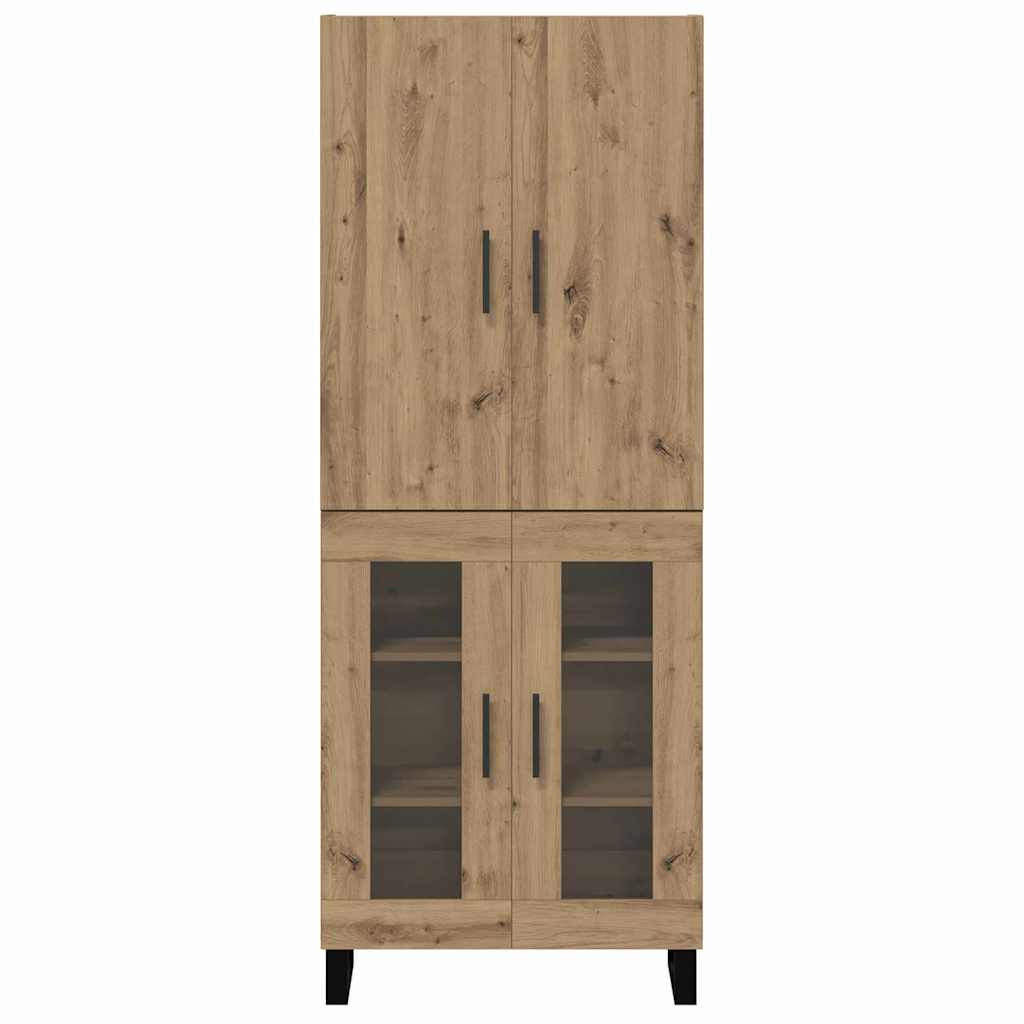 Magasfiú 2 pcs artisan tölgy 69,5 x 34 x 180 cm