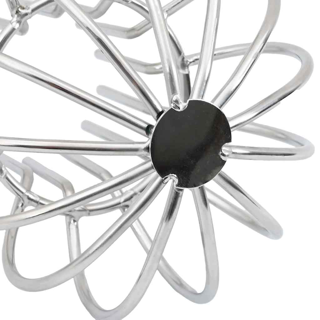 Cseppentő levélvédő 2 pcs ezüst 75 mm rozsdamentes acél