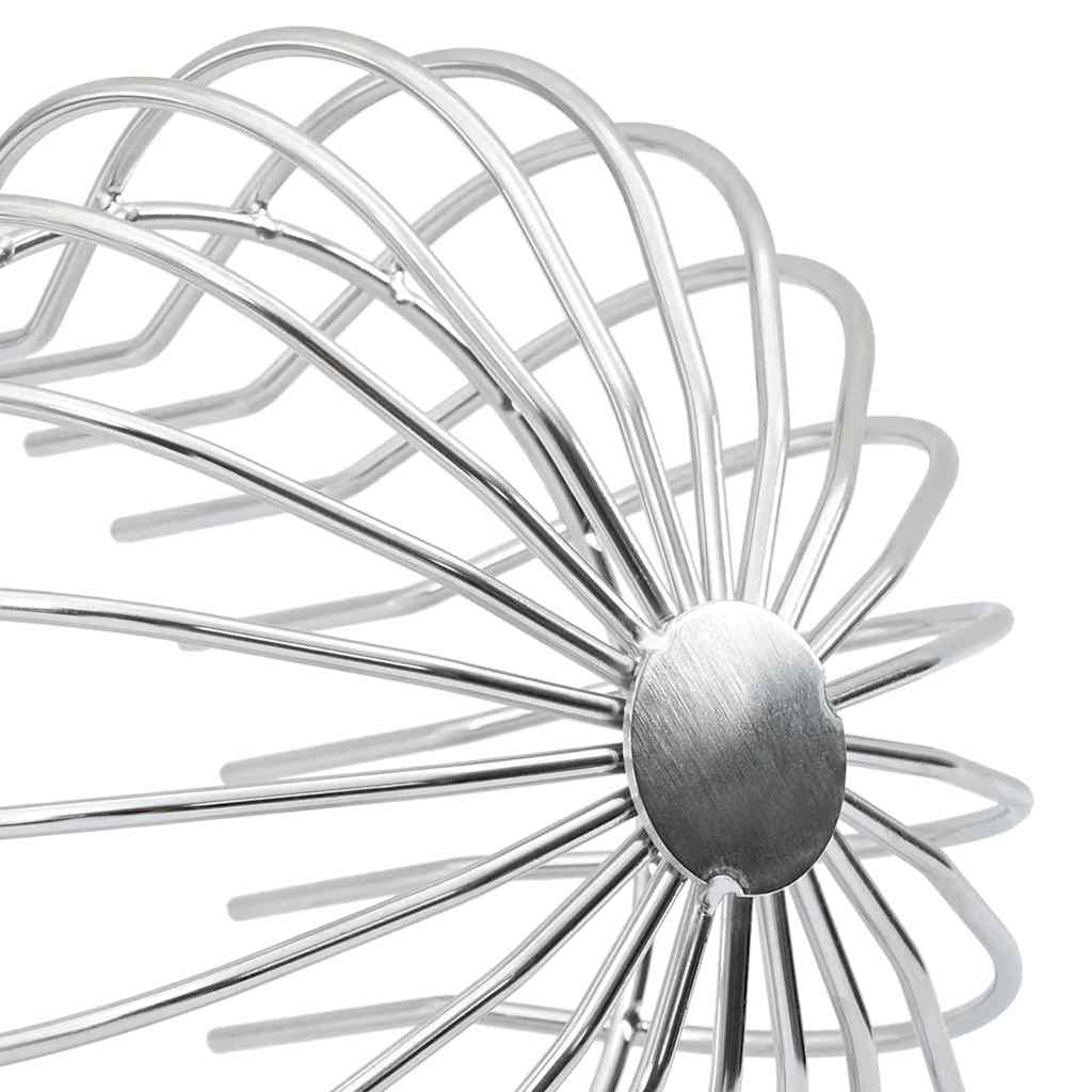 Cseppentő levélvédő 8 pcs ezüst 160 mm rozsdamentes acél