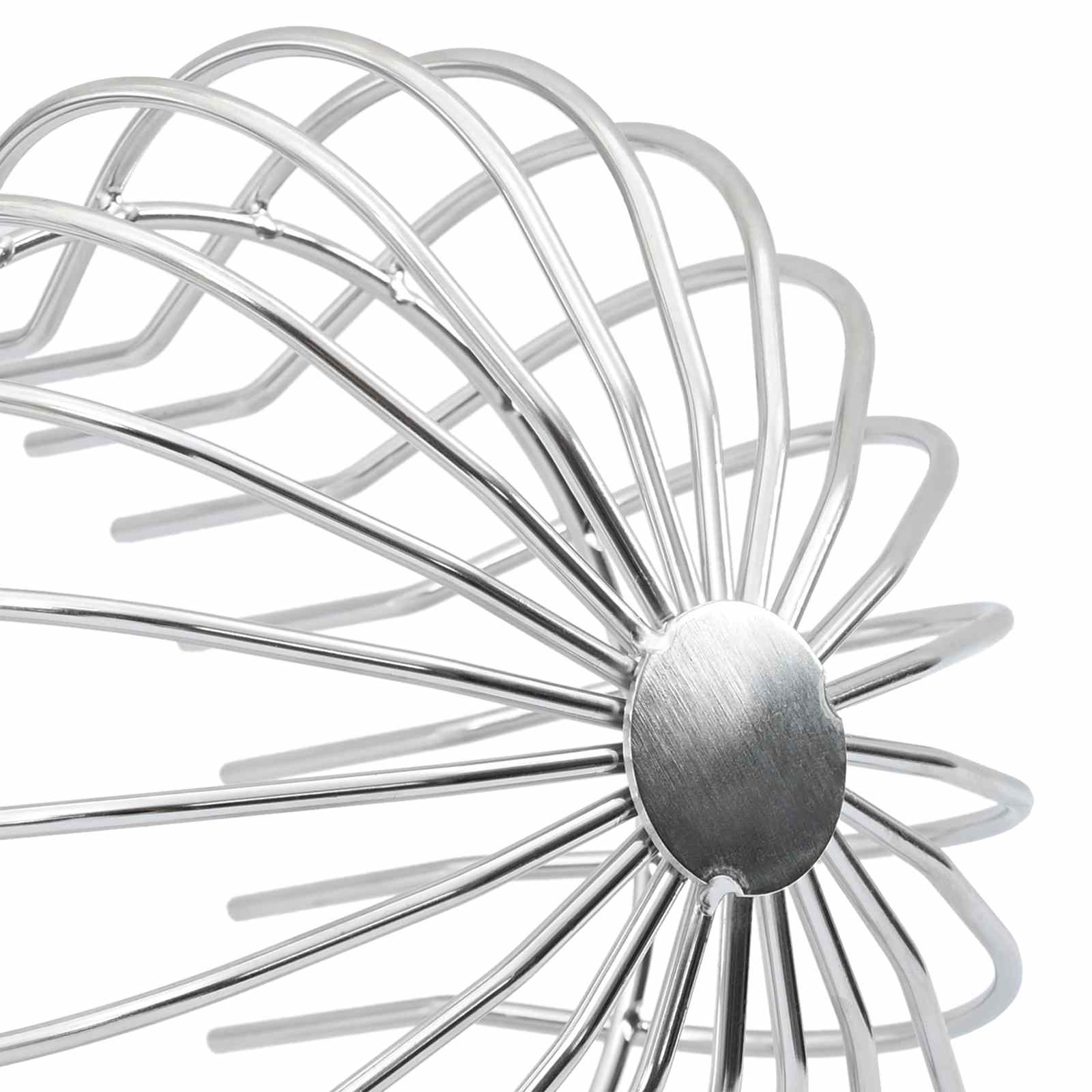 Cseppentő levélvédő 8 pcs ezüst 200 mm rozsdamentes acél