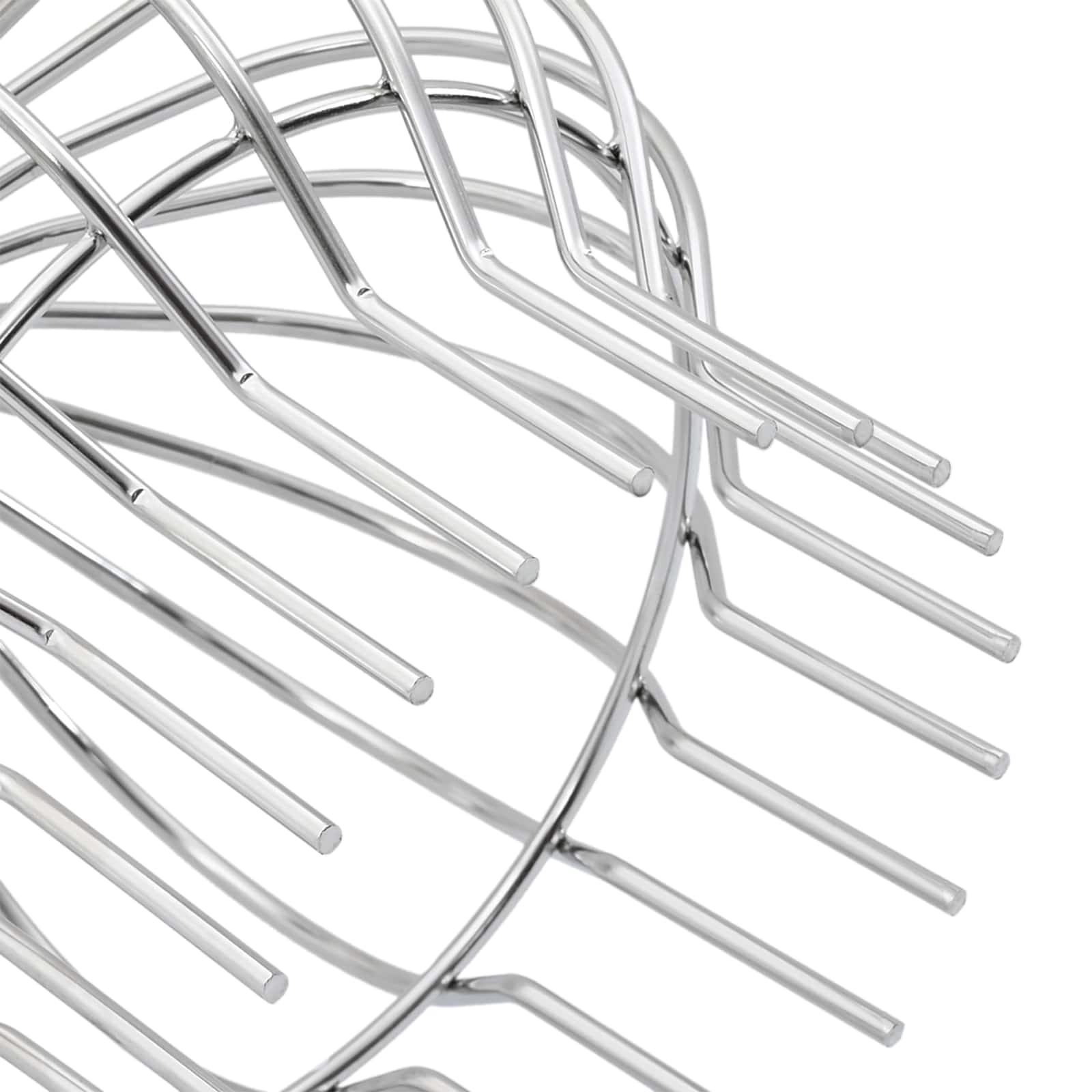 Cseppentő levélvédő 8 pcs ezüst 200 mm rozsdamentes acél