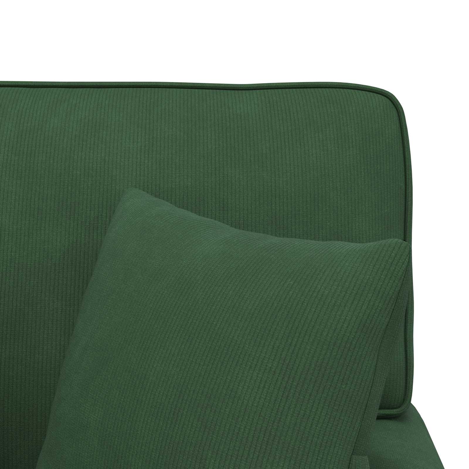 Fotel loungba szoknyával 3 pcs dzsungel zöld bársonyos szövet