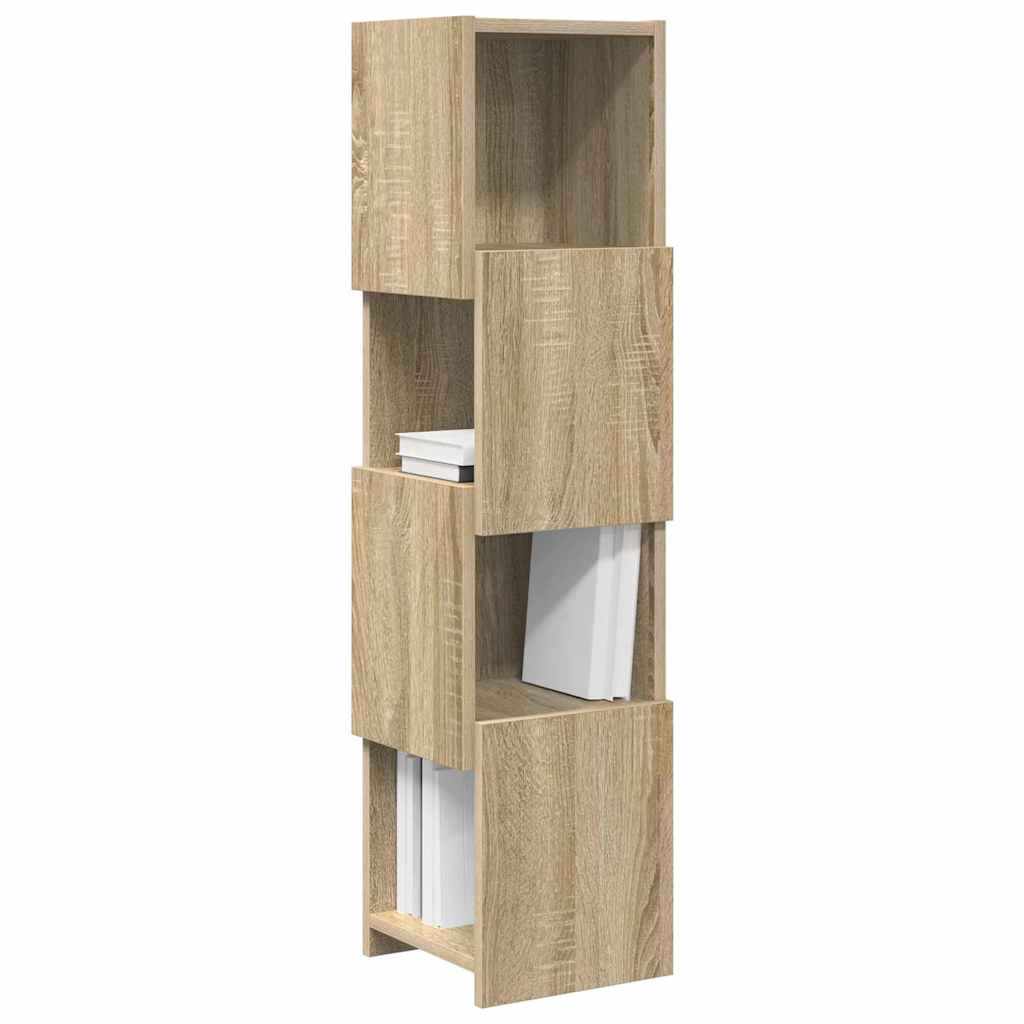Sarokszekrény sonoma tölgy 25,5x25x102cm faanyag