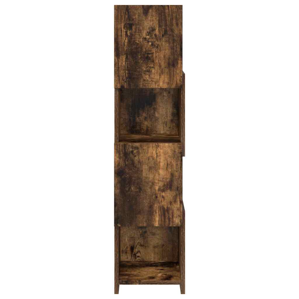 Sarokszekrény füstölt tölgy 25,5x25x102cm faanyag