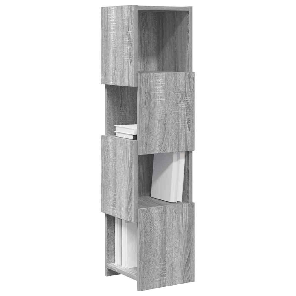 Sarokszekrény szürke sonoma 25,5x25x102cm faanyag