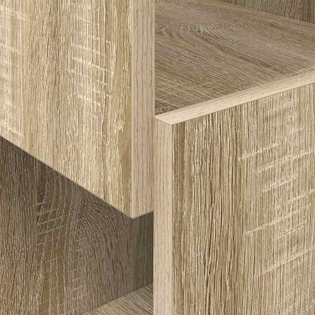 Sarokszekrény sonoma tölgy 25,5x25x55cm faanyag