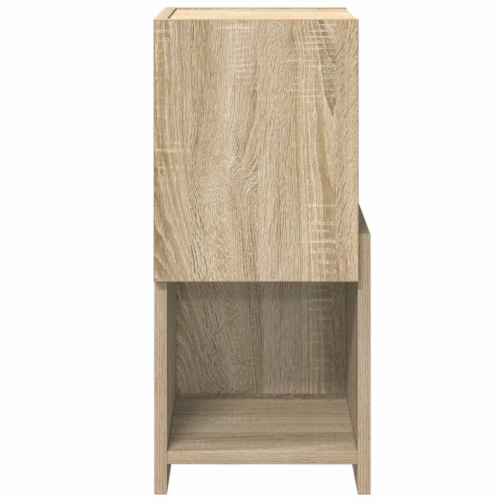 Sarokszekrény sonoma tölgy 25,5x25x55cm faanyag