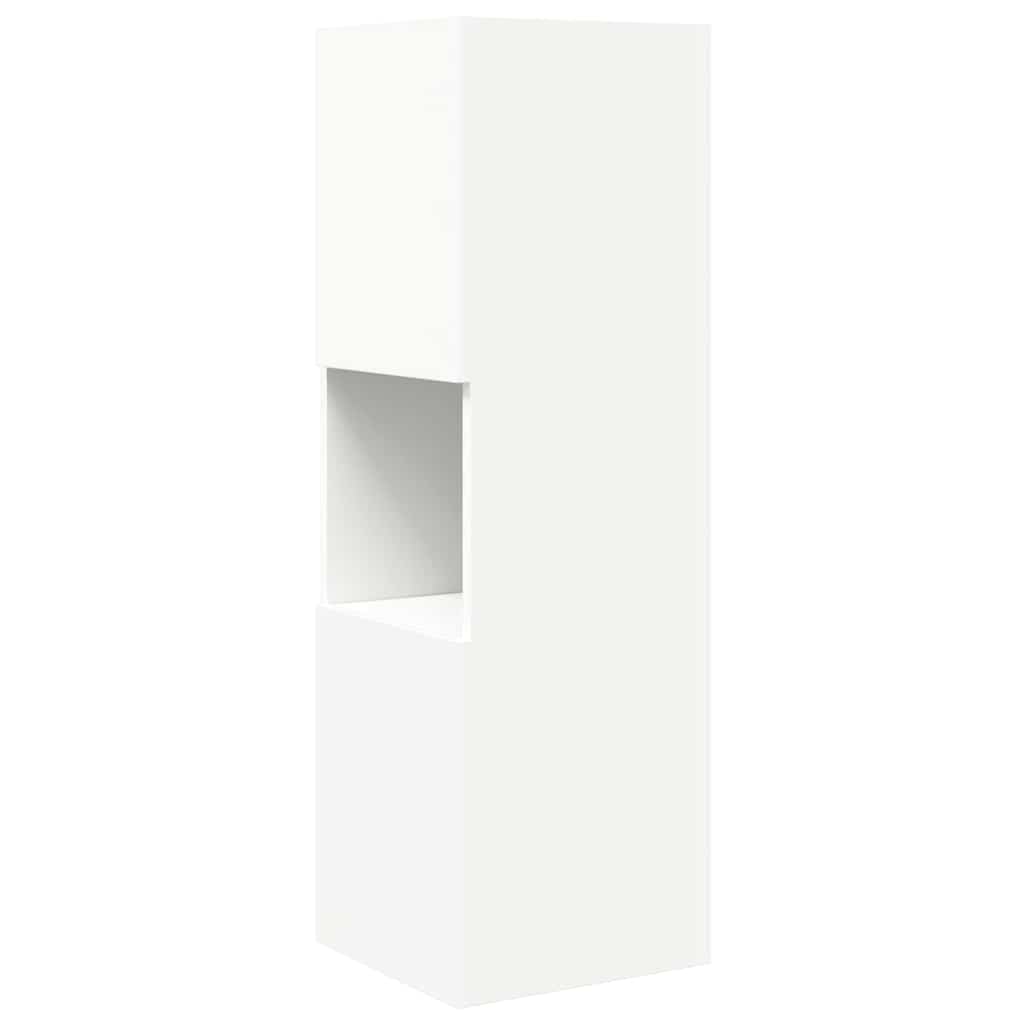 Sarokszekrény fehér 30,5x30x95cm faanyag