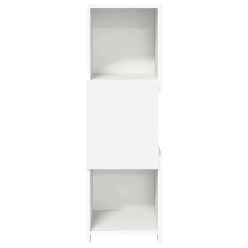 Sarokszekrény fehér 30,5x30x95cm faanyag