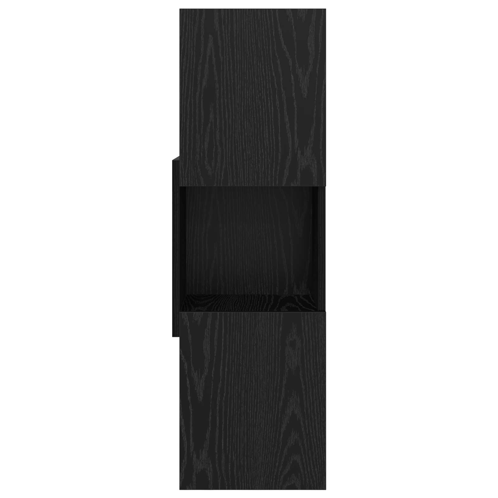Sarokszekrény fekete tölgy 30,5x30x95cm faanyag