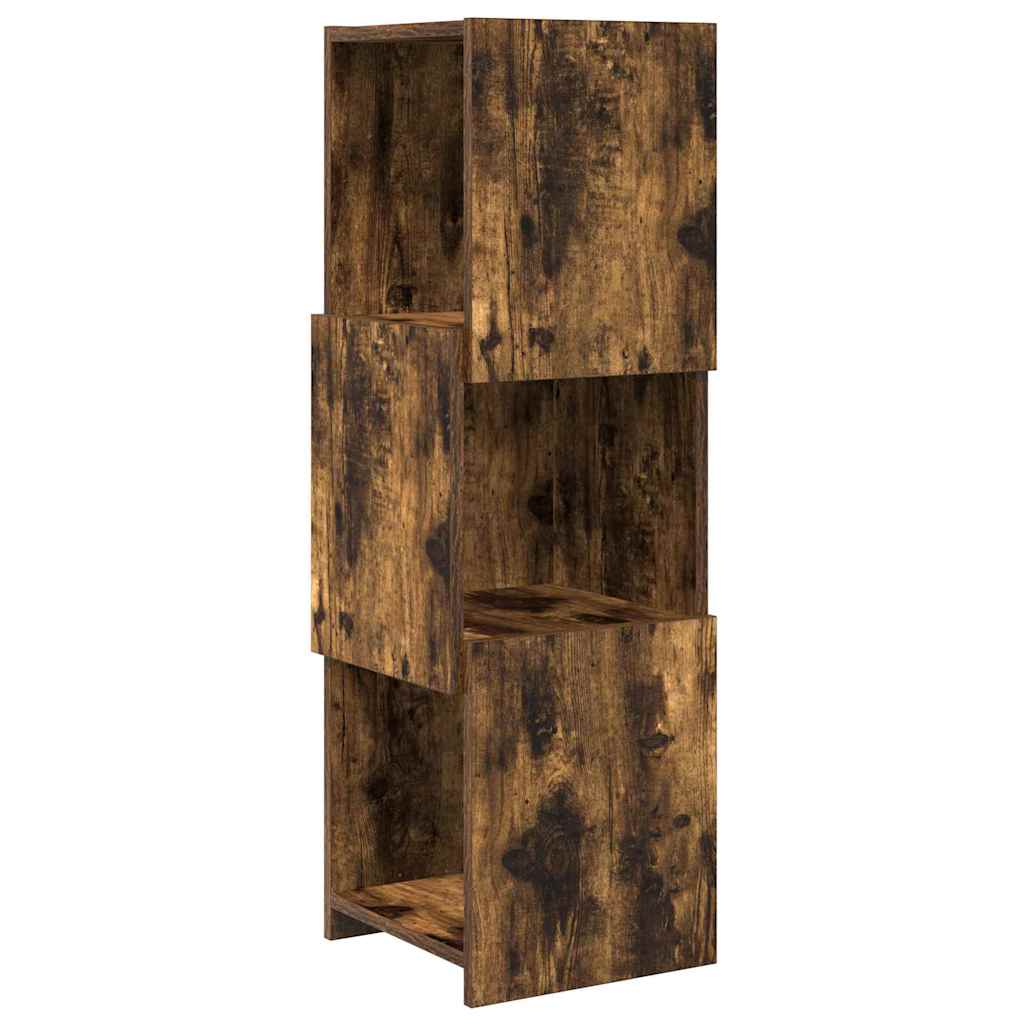 Sarokszekrény füstölt tölgy 30,5x30x95cm faanyag