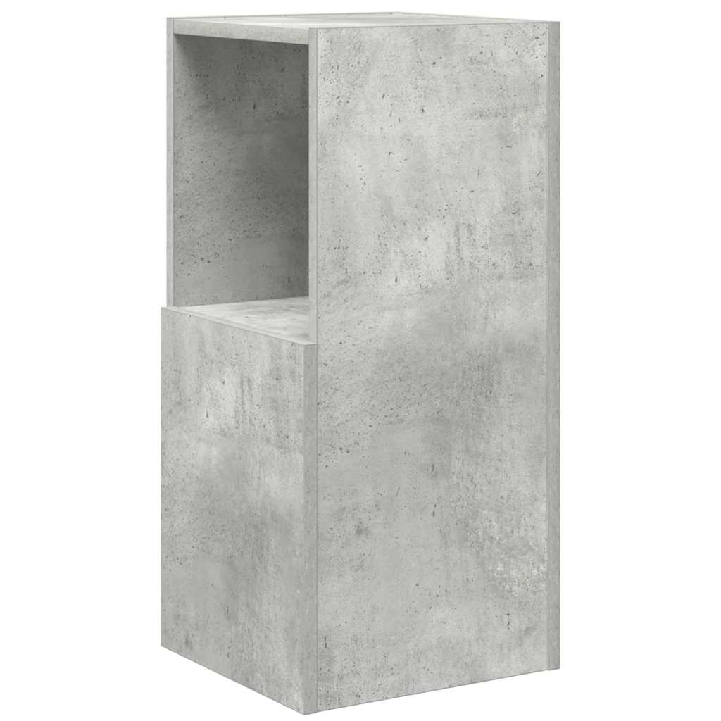 Sarokszekrény beton szürke 30,5x30x65cm faanyag