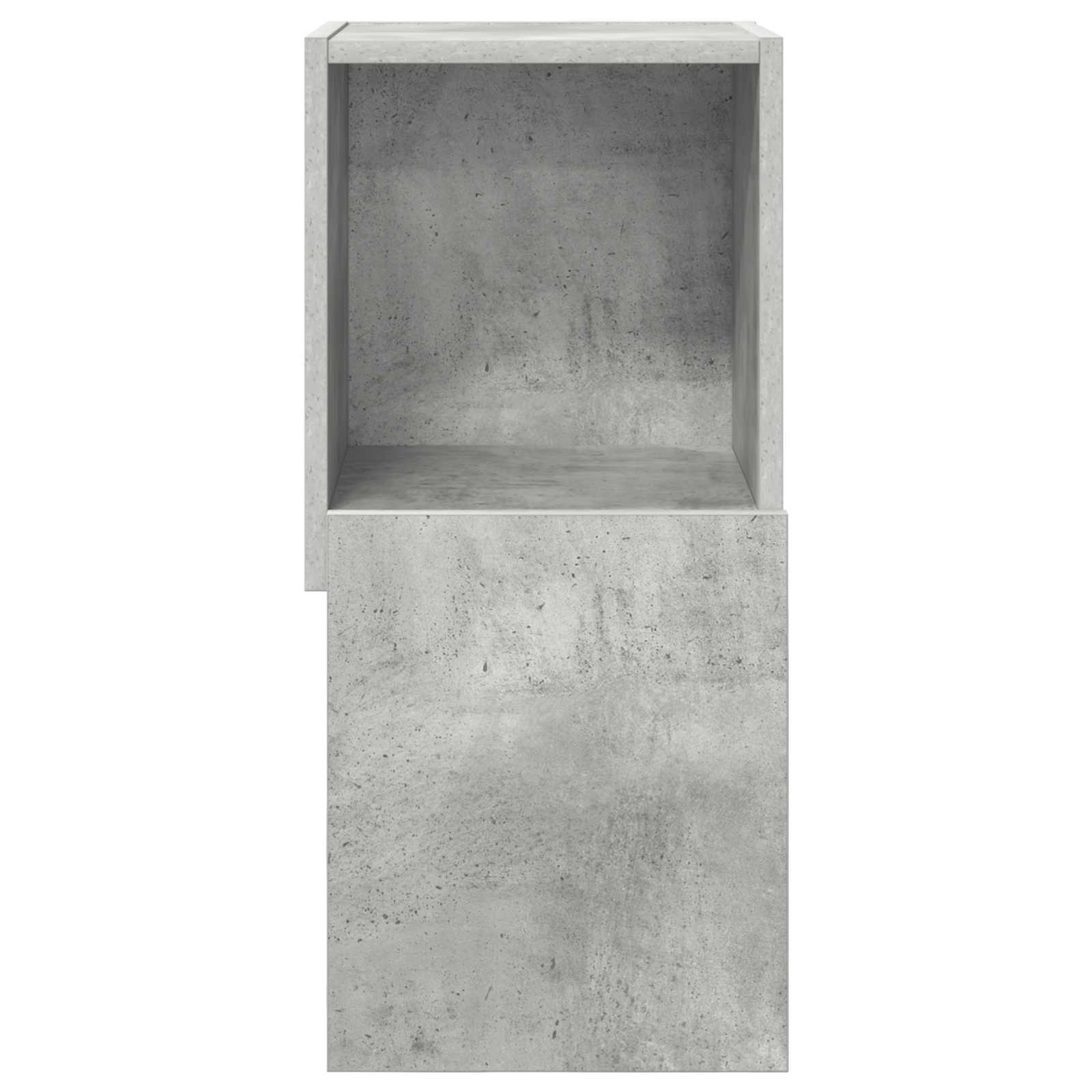 Sarokszekrény beton szürke 30,5x30x65cm faanyag