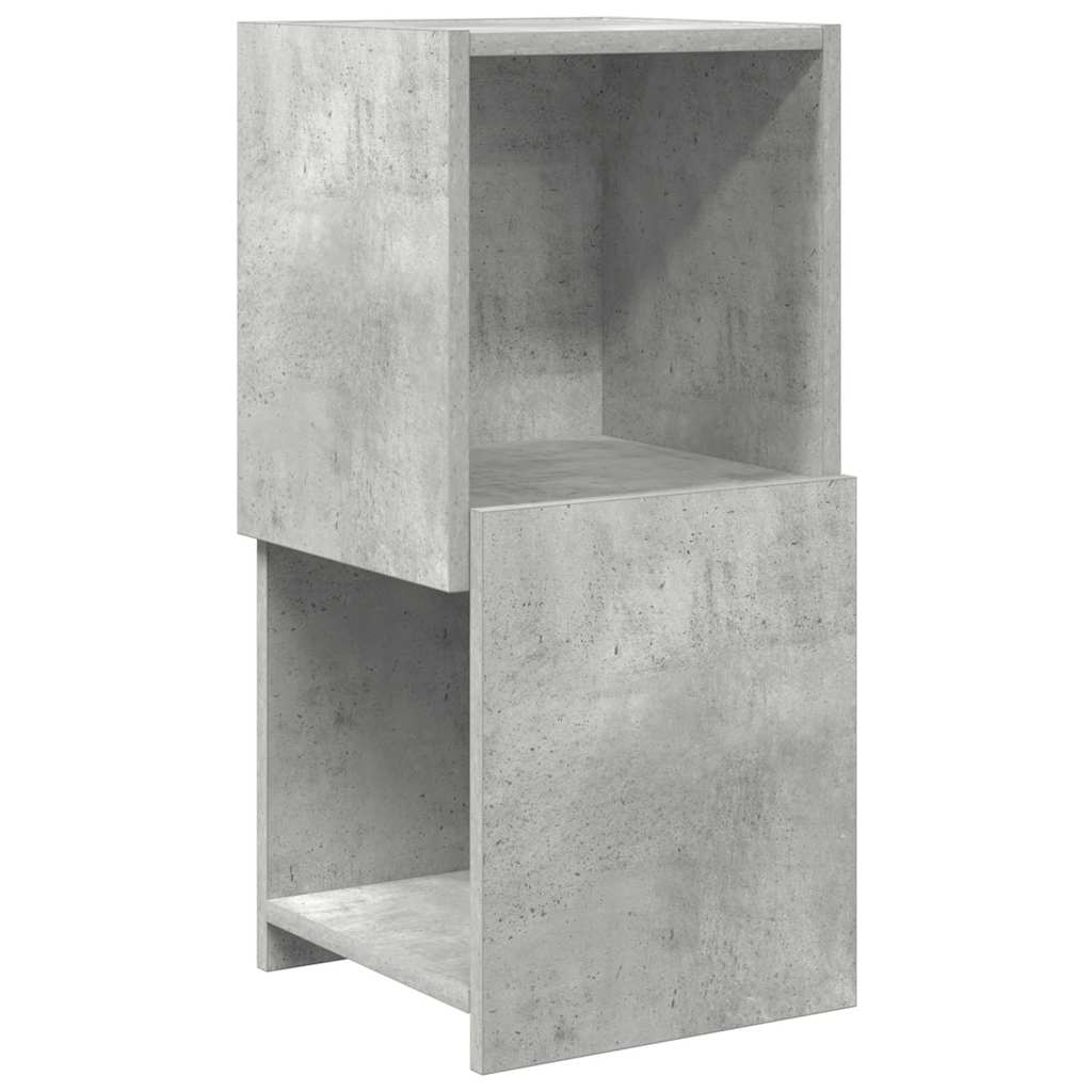 Sarokszekrény beton szürke 30,5x30x65cm faanyag