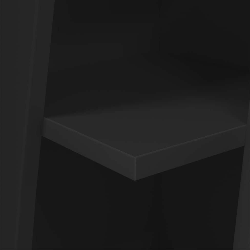 Sarokszekrény fehér 27,5x27x102cm faanyag