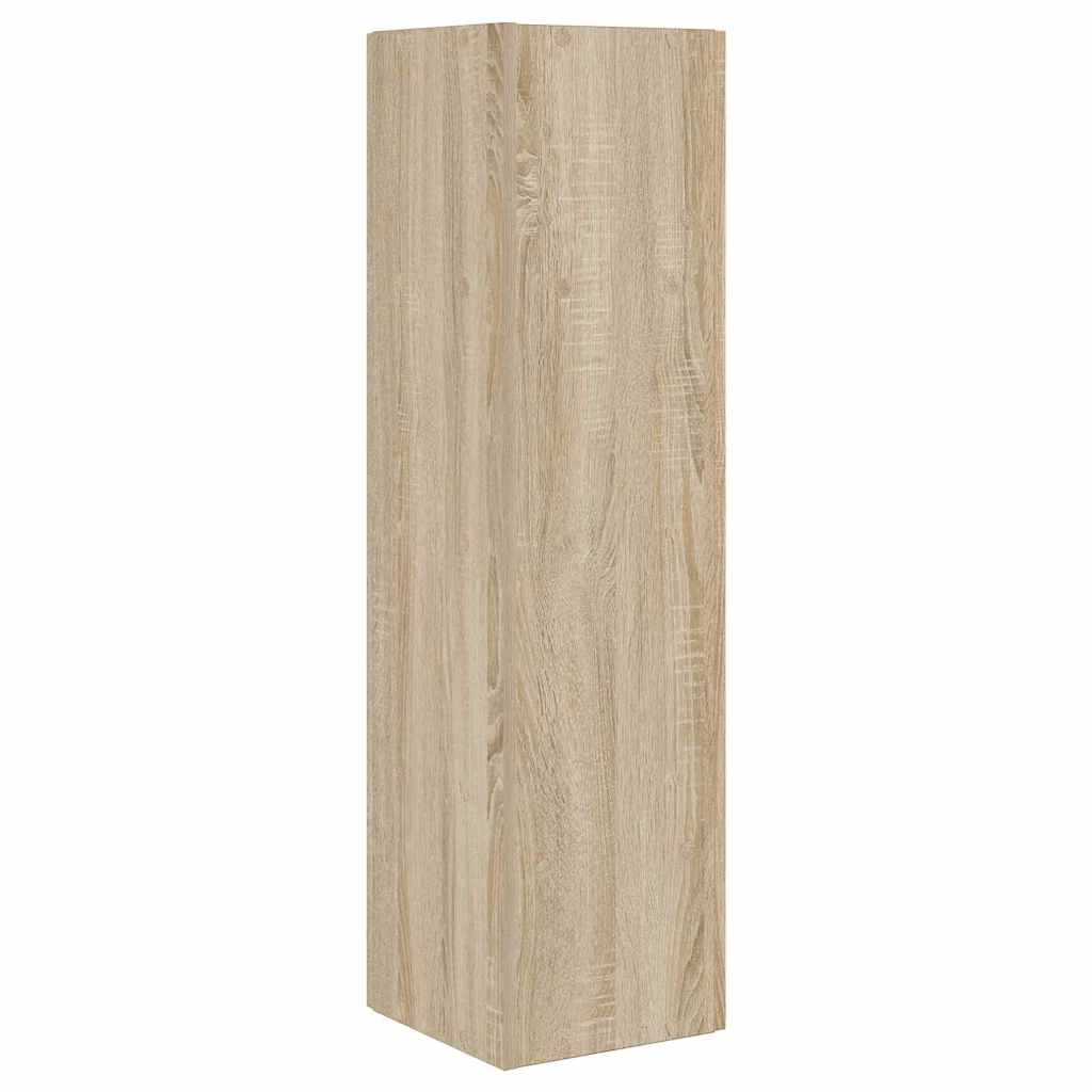 Sarokszekrény sonoma tölgy 27,5x27x102cm faanyag