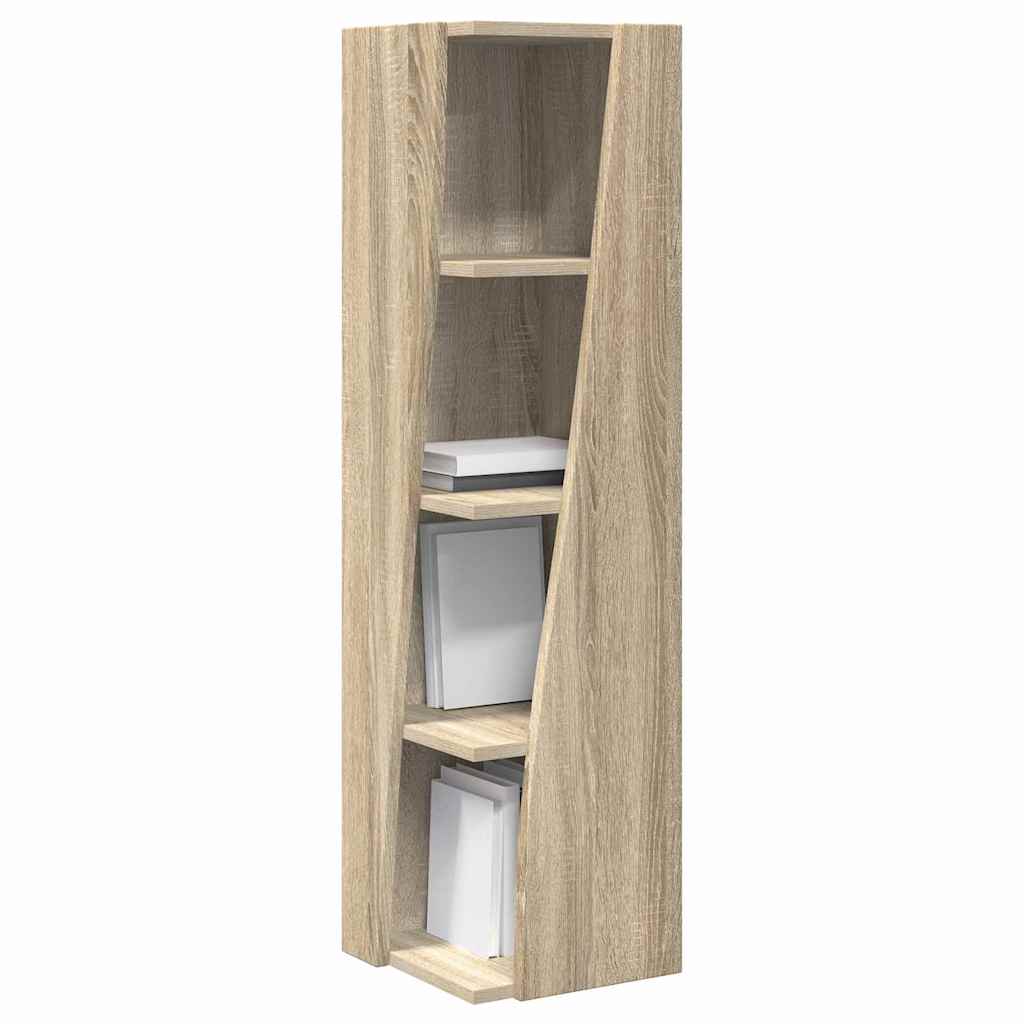 Sarokszekrény sonoma tölgy 27,5x27x102cm faanyag