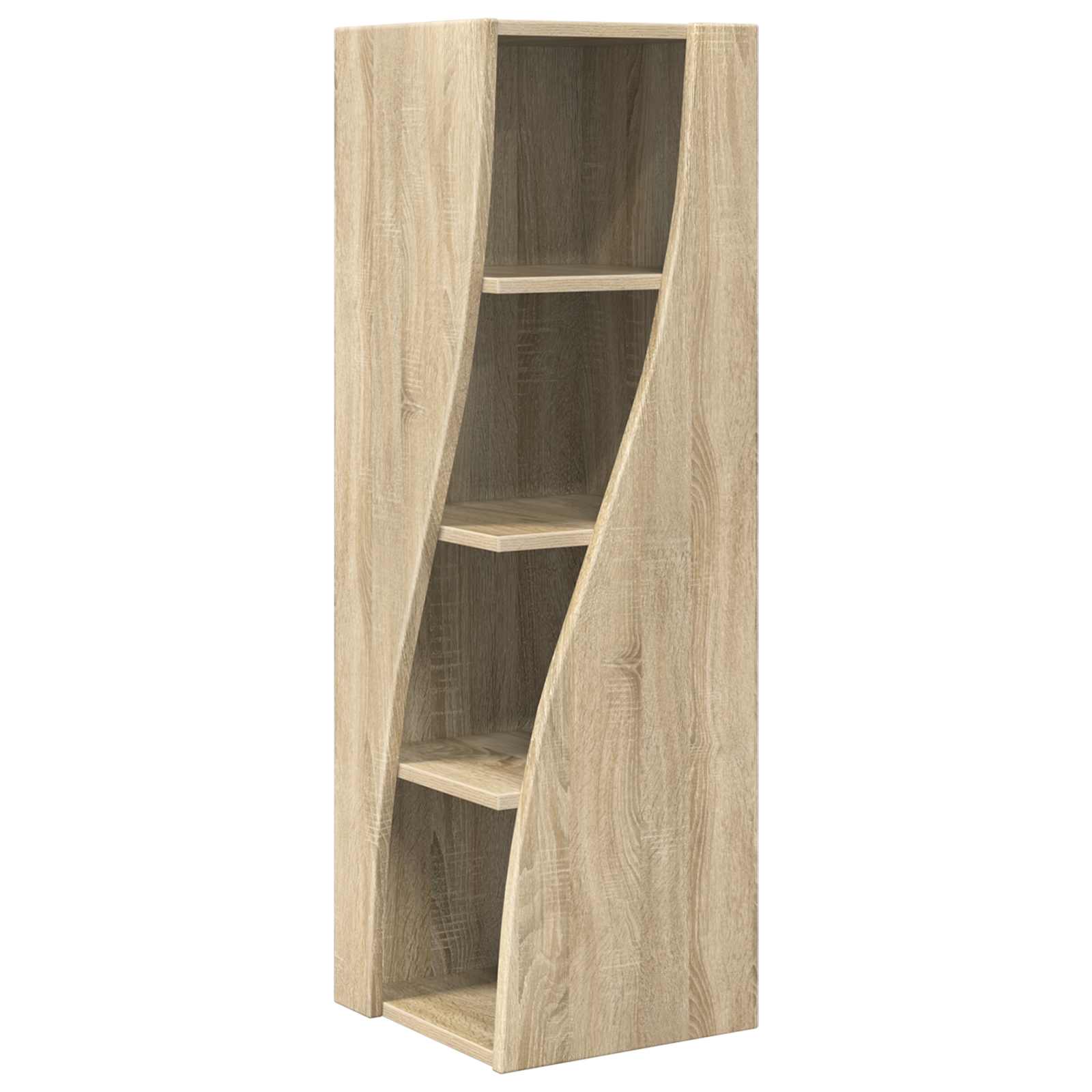 Sarokszekrény sonoma tölgy 32x32x102cm faanyag