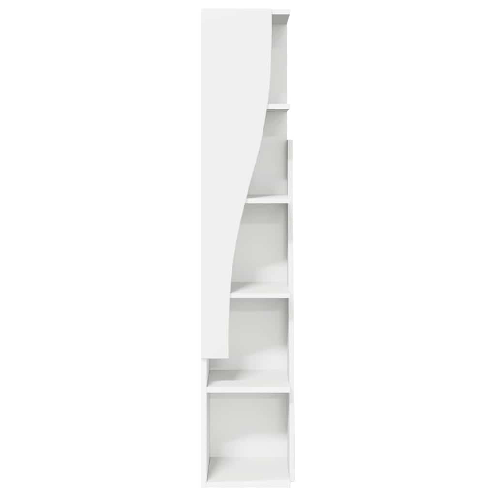 Sarokszekrény 27,5x27x140cm faanyag