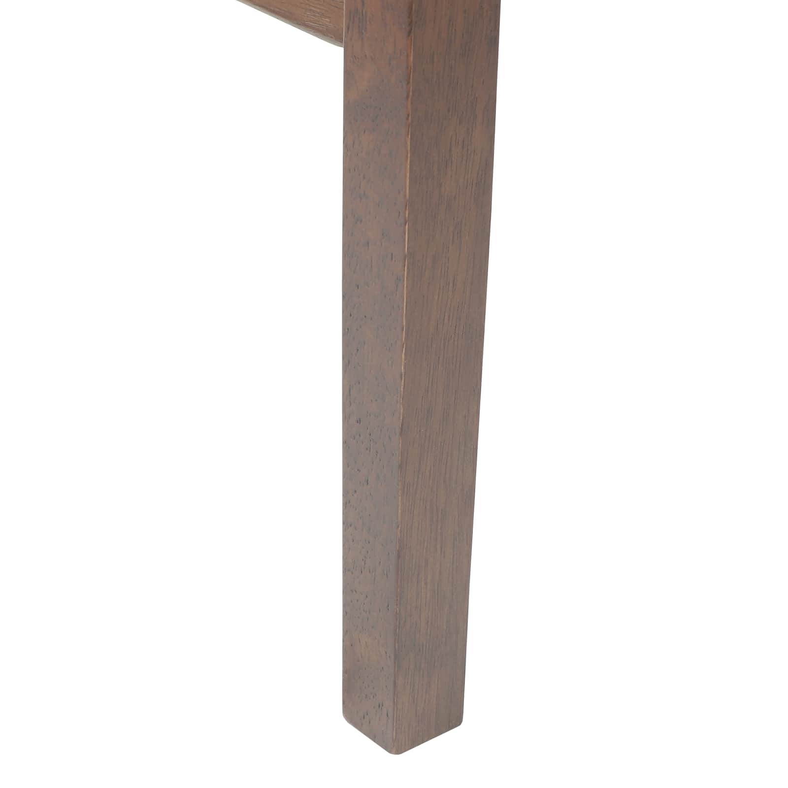 Étkező székek 2 pcs világos barna 43 x 54 x 89 cm tömör gumi fa