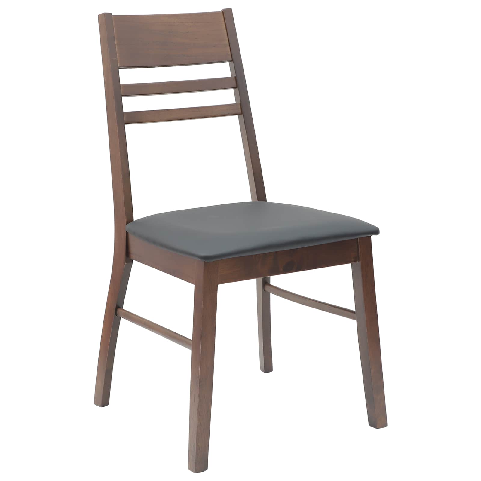 Étkező székek 2 pcs világos barna 43 x 54 x 89 cm tömör gumi fa