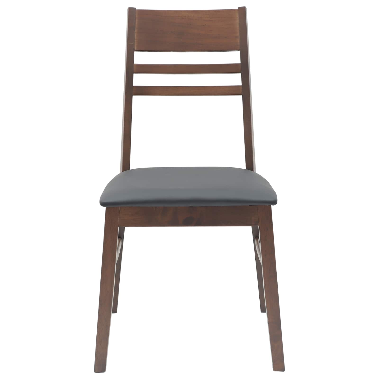 Étkező székek 2 pcs világos barna 43 x 54 x 89 cm tömör gumi fa
