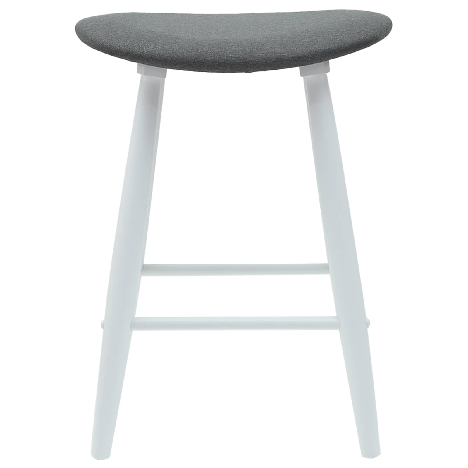 Étkező székek 2 pcs fehér 46 x 37 x 63 cm tömör gumi fa