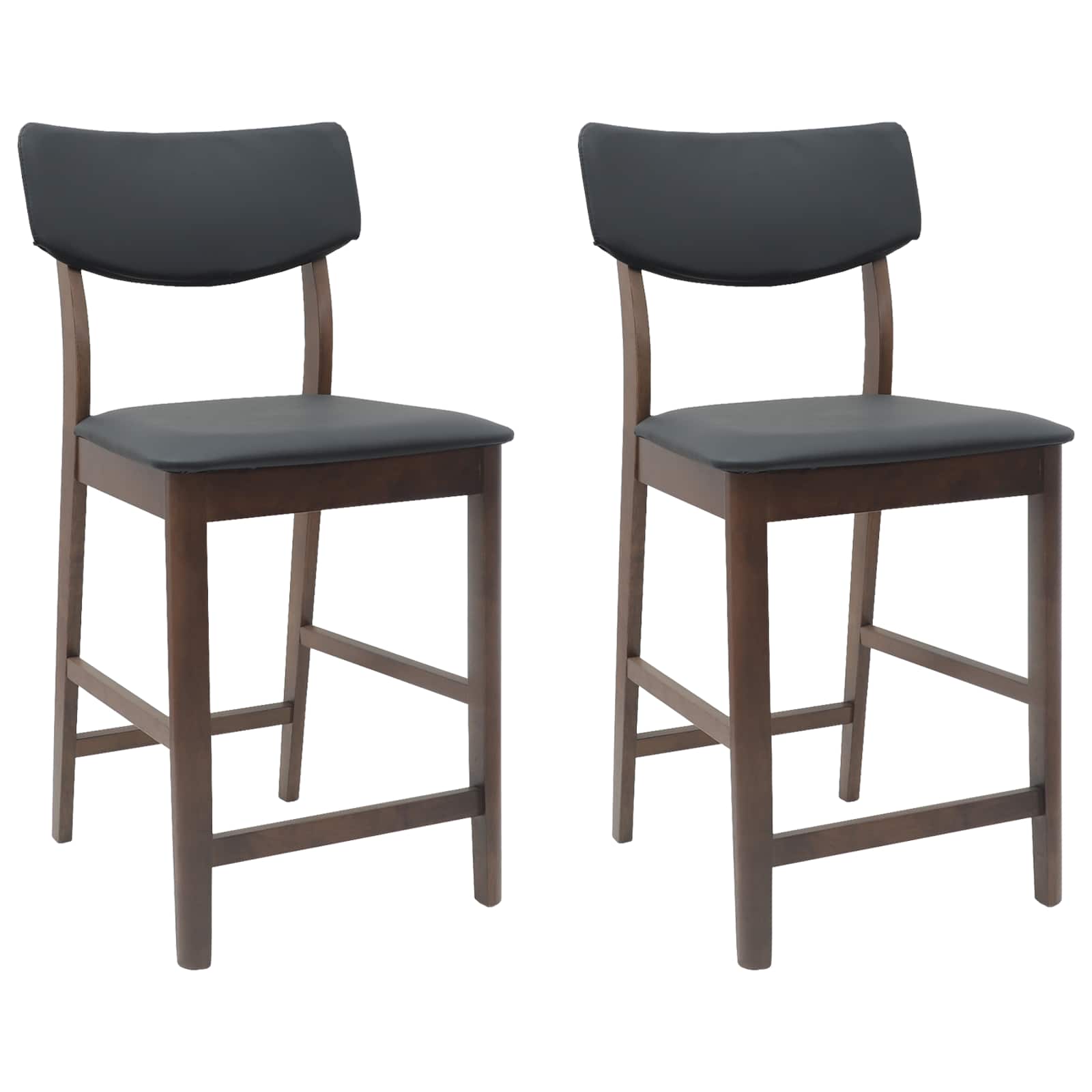 Étkező székek 2 pcs világos barna 48 x 49 x 95 cm tömör gumi fa
