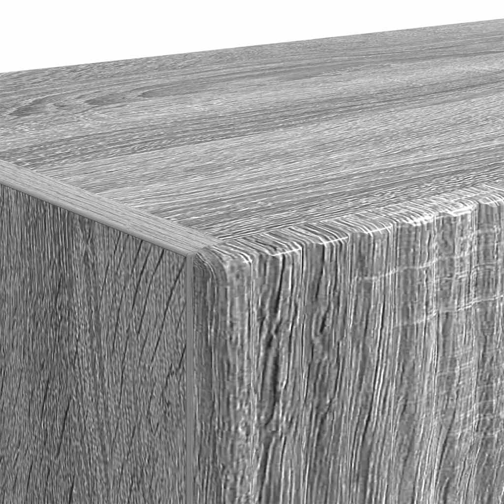 Tv fali szekrény szürke sonoma 60 x 31 x 29.5 cm faanyag