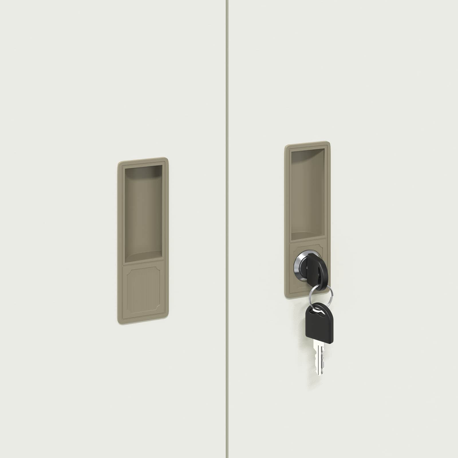 Tárolószekrény fehér 90 x 40 x 90 cm hidegen hengerelt acél