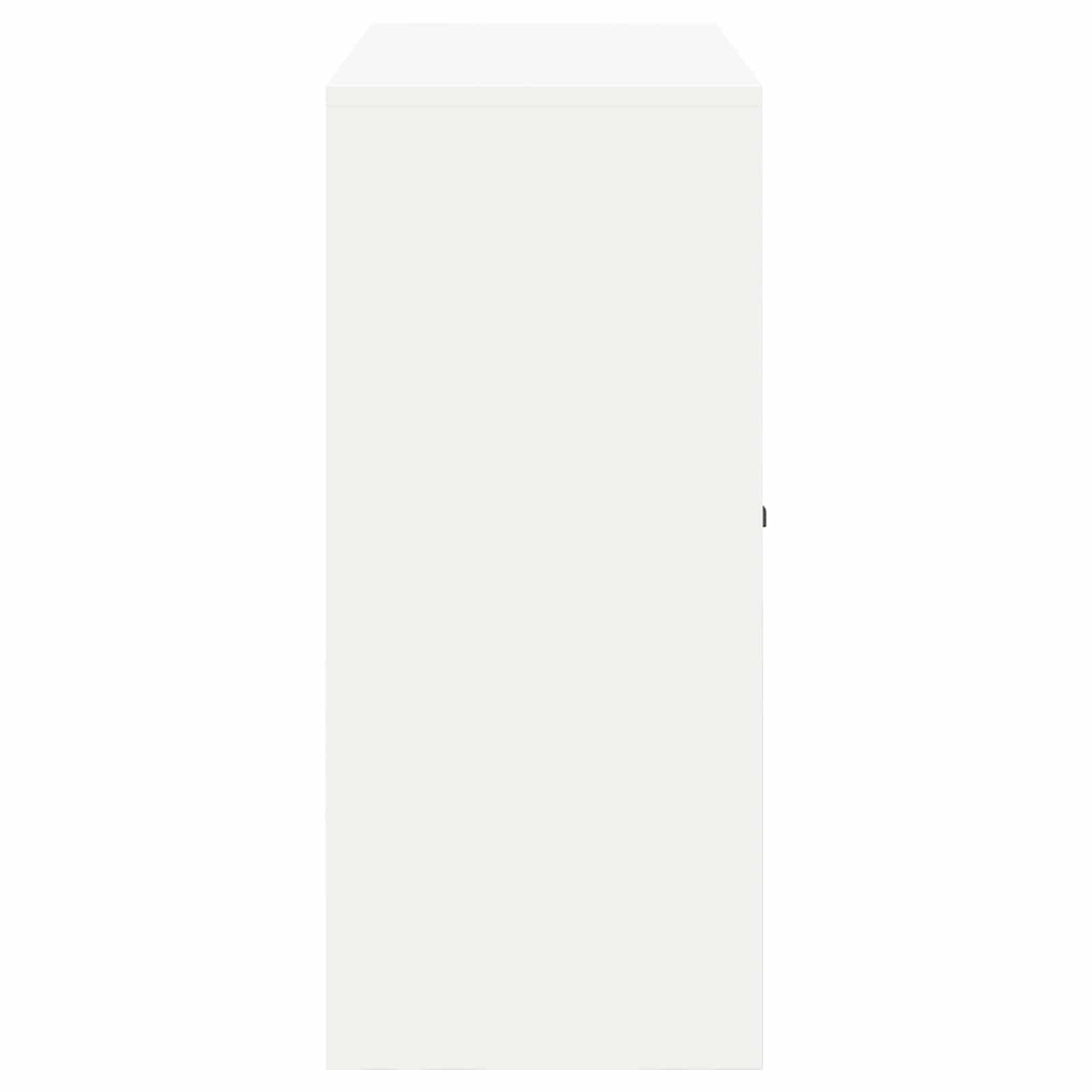 Tárolószekrény fehér 90 x 40 x 90 cm hidegen hengerelt acél