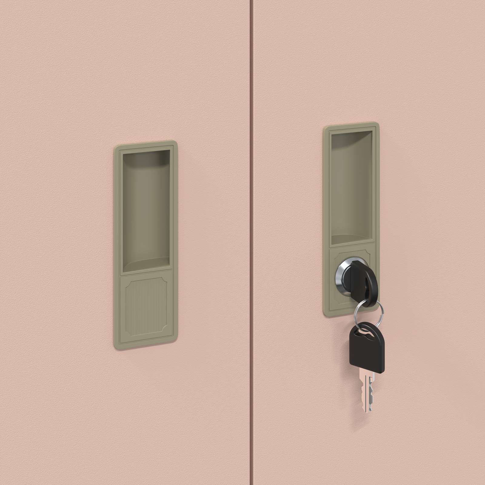 Tárolószekrény tárolóval rózsaszín 90 x 40 x 105 cm